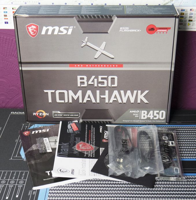 Visual Inspection - The MSI B450 Tomahawk Motherboard Review: More